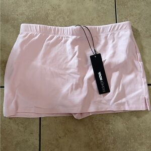 Fashion Nova Light Pink Mini Skort